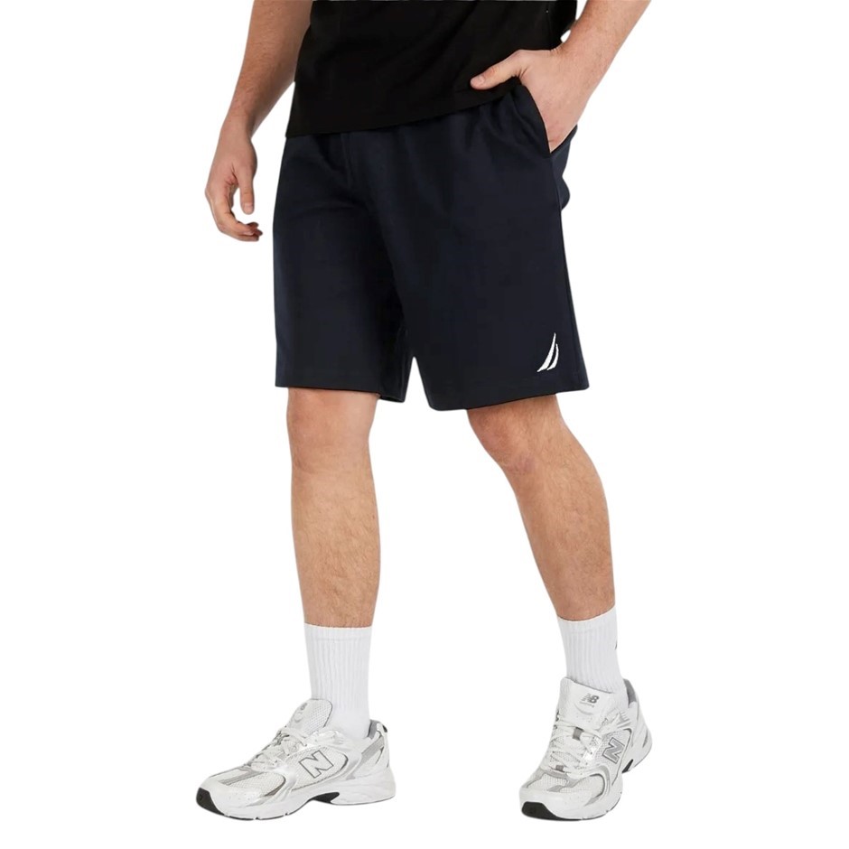 NAUTICA Men's Tech Interlock Shorts, Size 3XL, Navy, KS0225. Buyers Note -