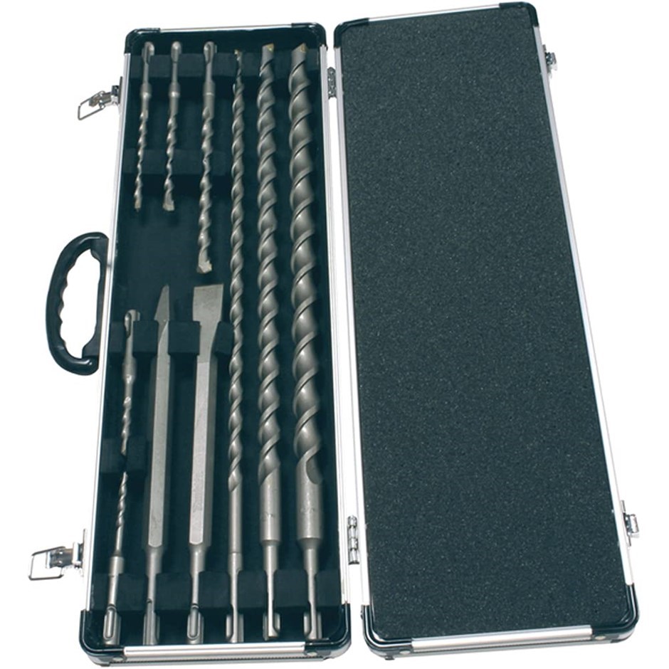 MAKITA 10pc SDS-Plus Drill and Chisel Set.