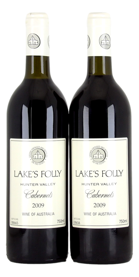Lakes Folly Cabernets 2009 (2x 750mL), Hunter Valley