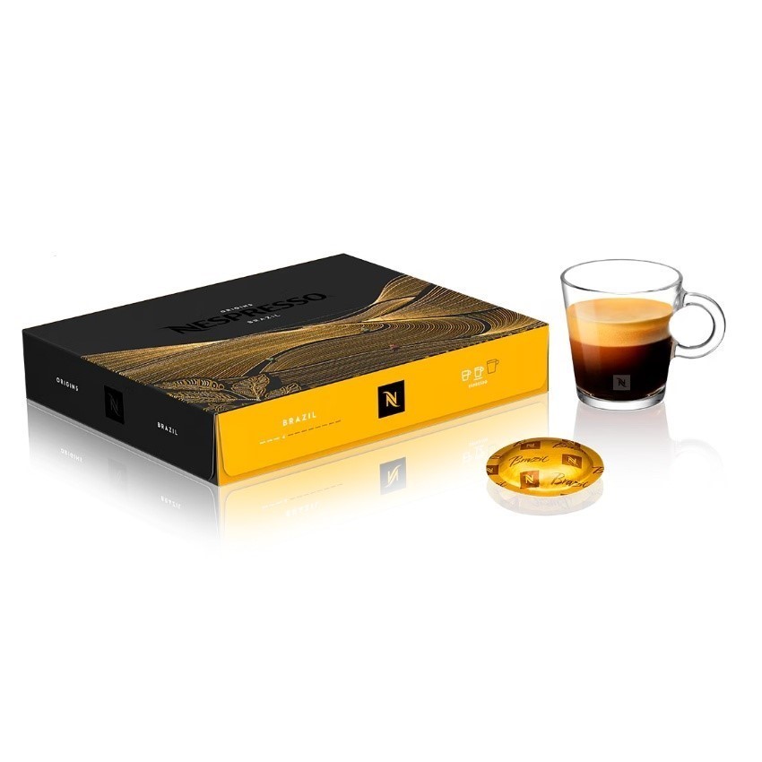 NESPRESSO PRO Creations Brazil Organic 50 Capsule Box BB: 30/04/2026