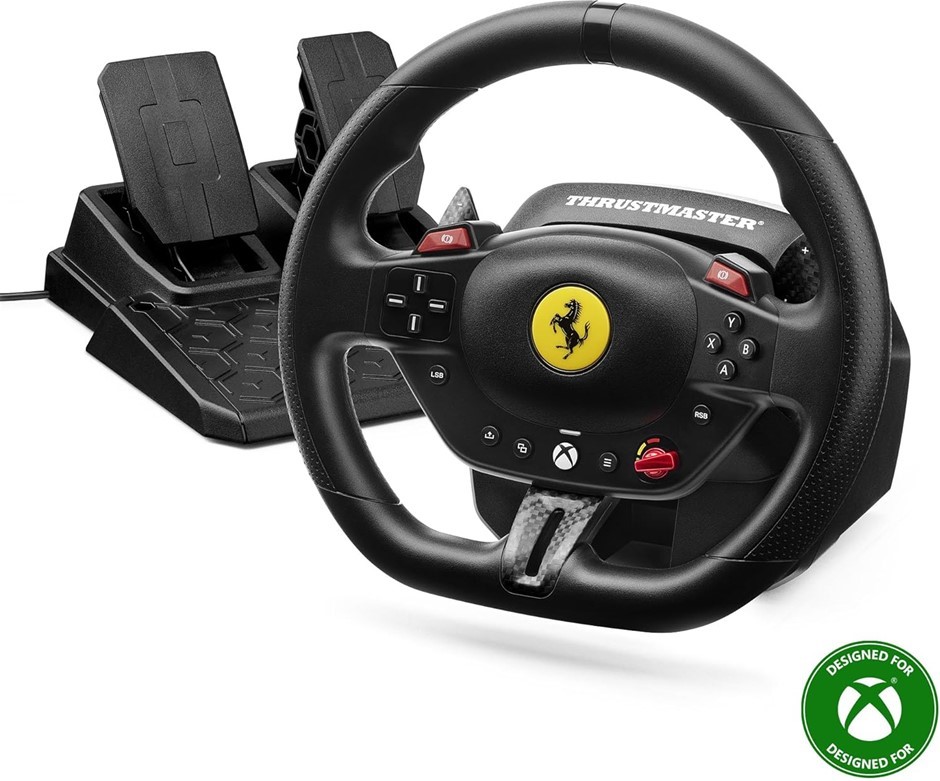 THRUSTMASTER T98 Ferrari 296 GTB, Racing Wheel for PS5, PS4, PC. Buyers No
