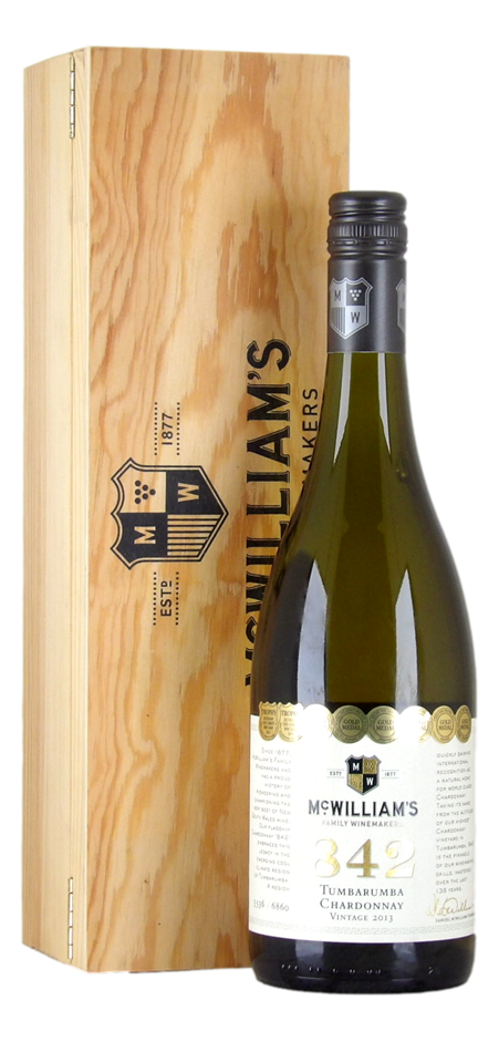 McWilliams 842 Chardonnay 2013 (1x 750mL), Tumbarumba.