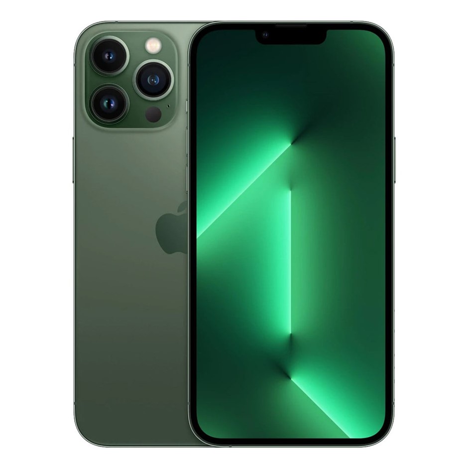APPLE iPhone 13 Pro Max, 256GB - Alpine Green, Model A2643, Serial Number: