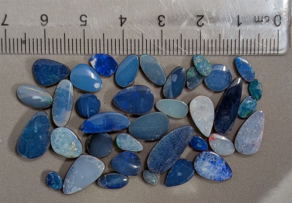 41 Carats OPAL Doublet Gemstones