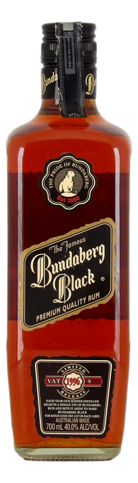 Bundaberg Black Vat 9 1996 Rum (1x 700mL) Qld