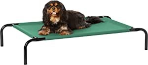 AMAZON BASICS Cooling Elevated Pet Bed, Small, 91.44 x 55.88 x 19.05 CM, Gr