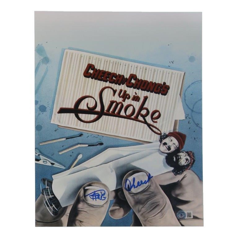 CHEECH & CHONG SIGNED 'UP IN SMOKE'
