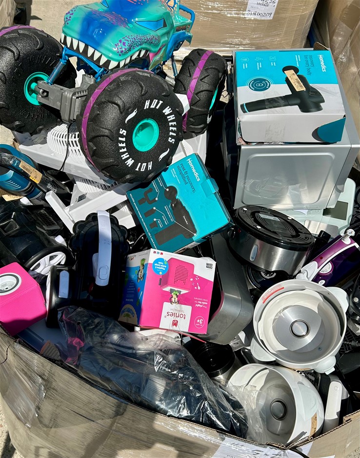 Approx. 125 x Assorted Household Appliances & Misc., comprising: