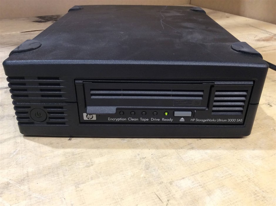 HP StorageWorks Ultrium 3000 SAS Tape Drive Auction (0008-2577904 ...