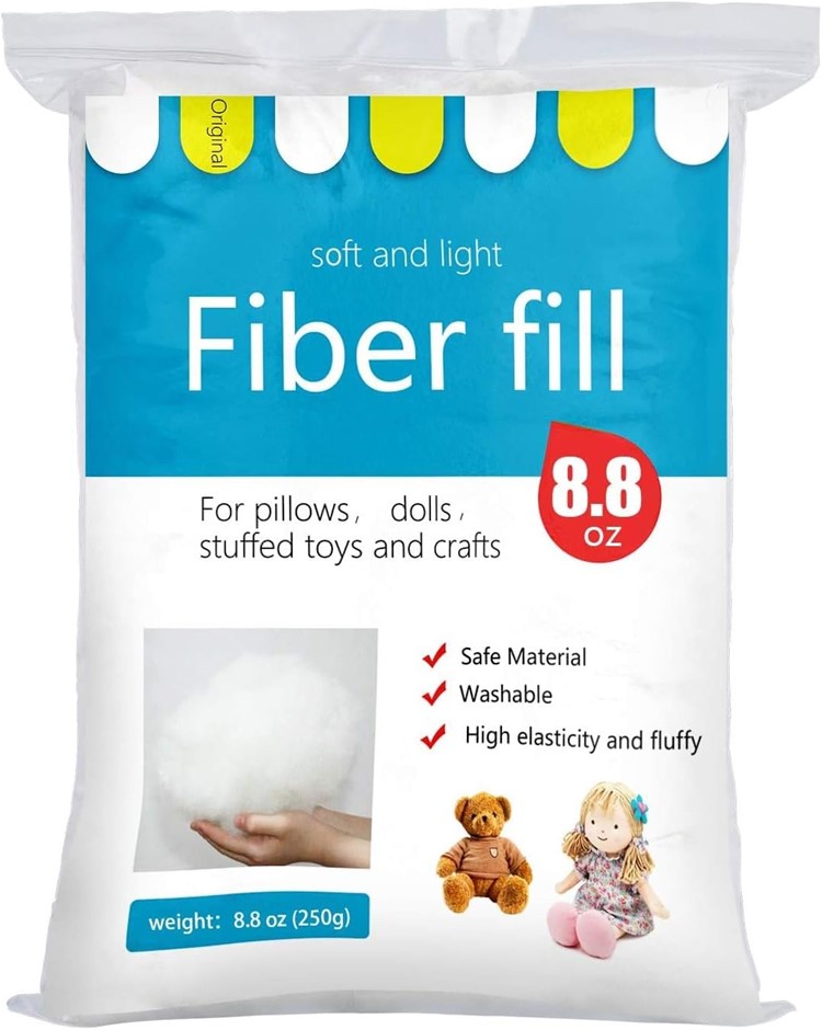 BUTUZE Polyester Fiber, Premium Fiber Fill, High Resilience Fill Fiber, Stu