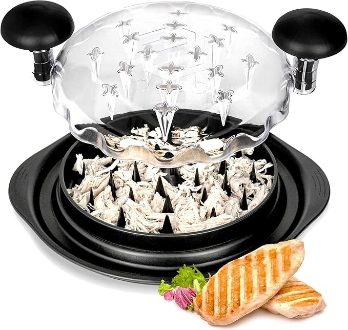 Chicken Shredder Pro | 10.8" Visible Chicken Shredder Tool Twist | Dishwash