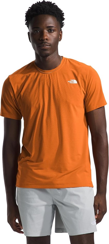 The North Face Men's Wander Short-Sleeve Tee, Desert Rust, X-Large