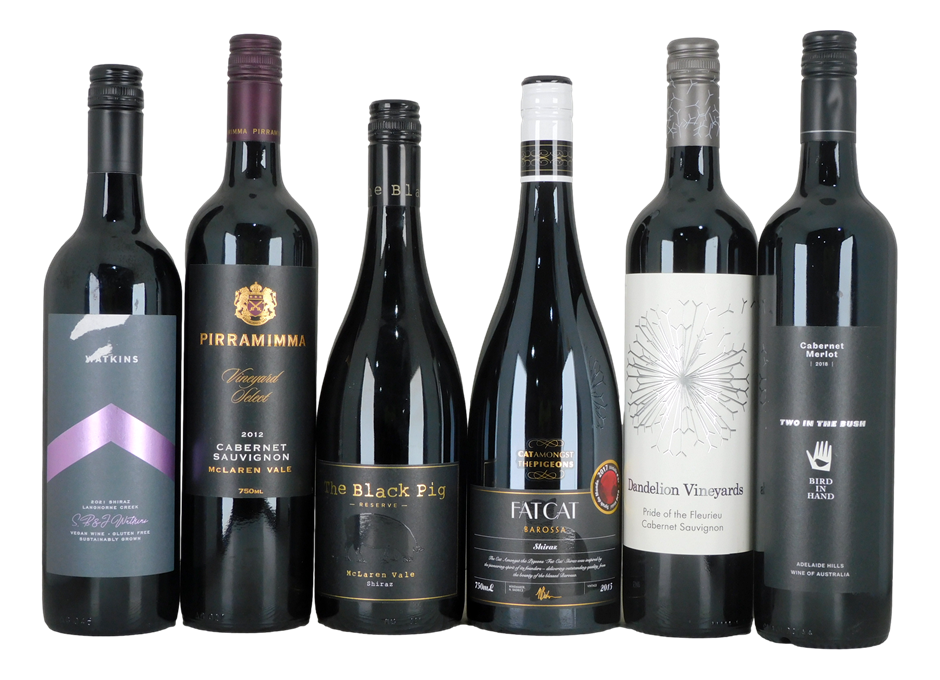 Pack of Assorted Red Wine (6x 750mL)
