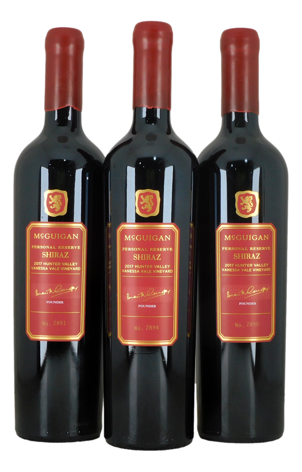 McGuigan Personal Reserve Shiraz 2017 (3x 750mL)