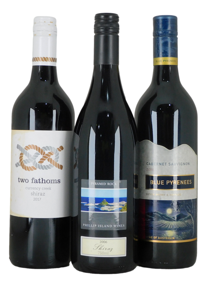 Pack of Assorted Red Wine (3x 750mL)