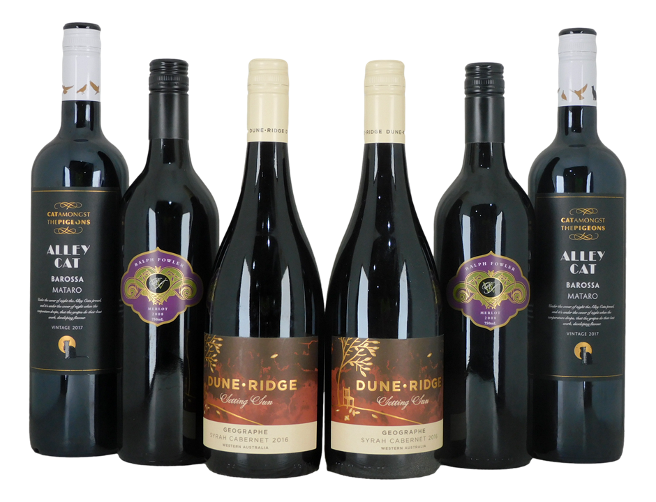 Pack of Assorted Reds (6x 750mL)