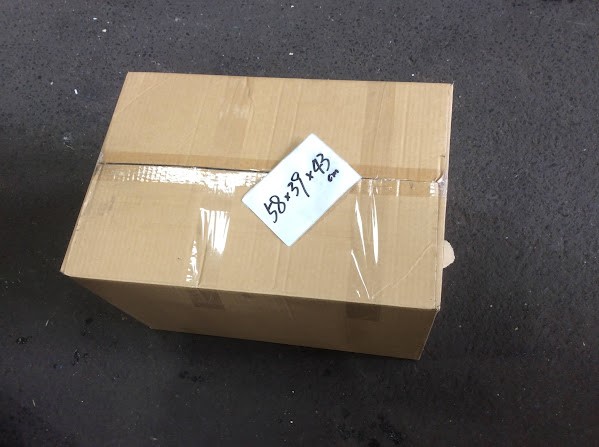 Mix Type DVDs with box dimensions are 58×39×43 cm