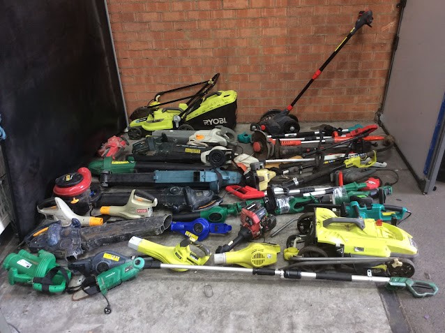 Ryobi Mixed Brand and Model Leaf Blowers/Blower Vacuums/Power Tools