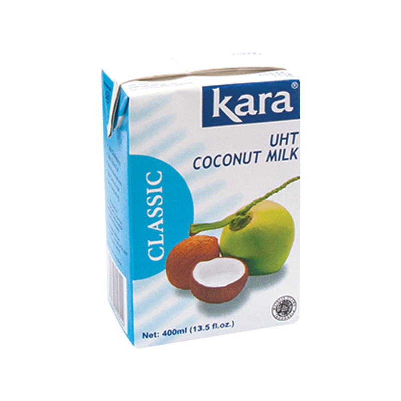 15 x KARA Coconut Milk Classic, 400ml. Best Before: 04/2026.