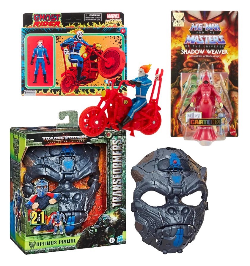 3 x Assorted Children's Toys for Ages 4+: x1 MASTERS OF THE UNIVERSE Action