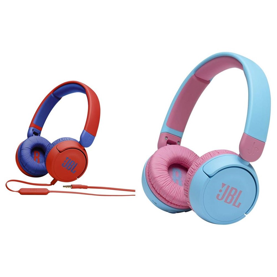 3 x Assorted Kids Headphones. 2 x JBL Junior 310 Kids Wired ON Ear Headphon