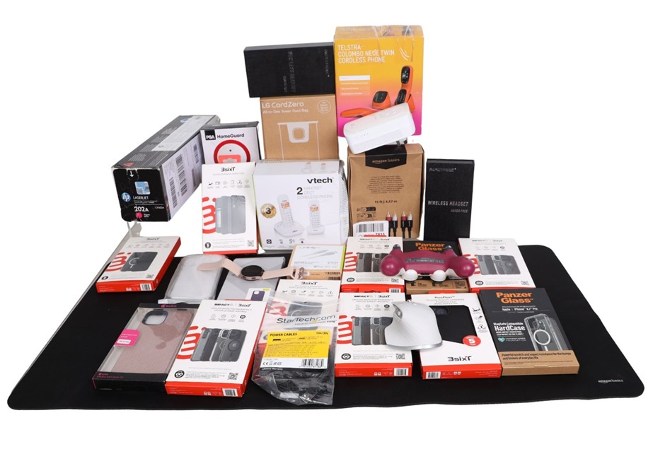 20 x Assorted Electronics and Accessories, INCL: SAMSUNG, LOGITECH, LG, ETC
