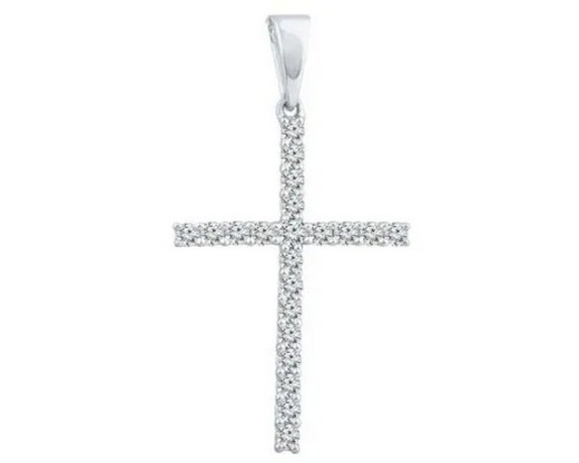 9K WHITE GOLD 0.25CT HI I1 DIAMOND RING