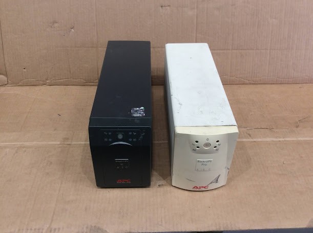 APC Smart-UPS SC 620&Back-UPS Pro 650 UPS (Lot of 2)
