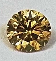 0.50 Carat Orangy Brown Diamond with Valuation $3,540