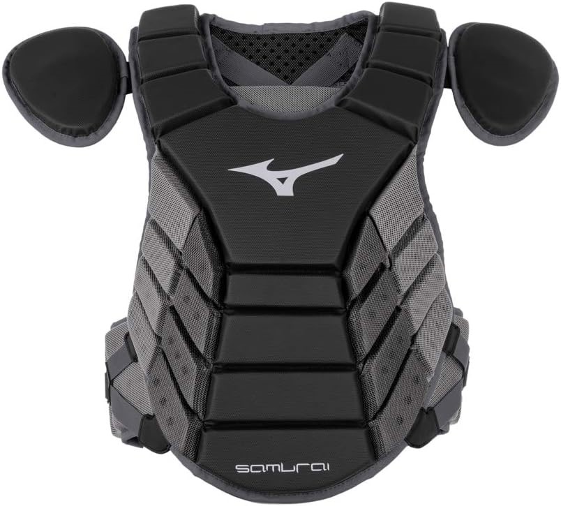 MIZUNO Samurai G4 Adult Baseball Catcher's Chest Protector, Adult 16"