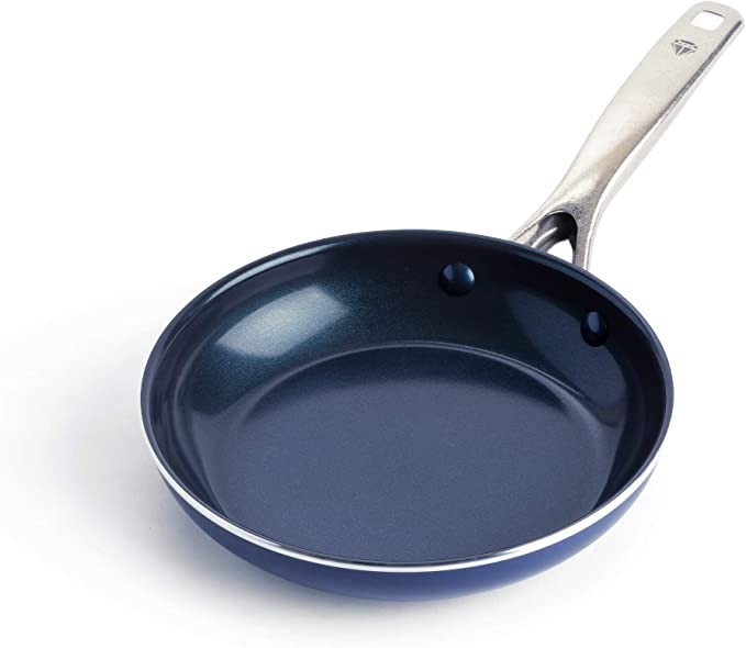BLUE DIAMOND Cookware Diamond Infused Ceramic Nonstick 20cm Fry Pan Skillet