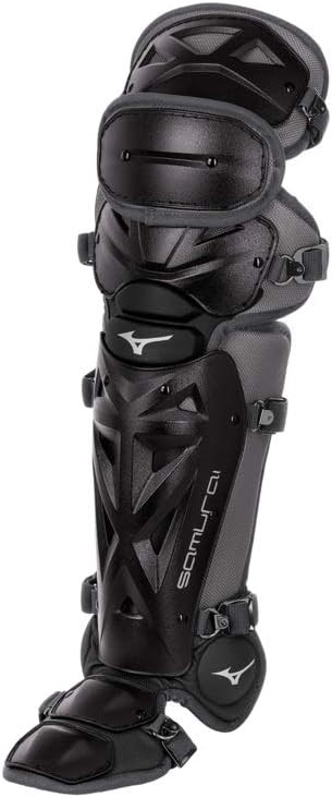 MIZUNO Samurai G4 Adult Baseball Catcher's Shin Guards, for Adult 16" NB: