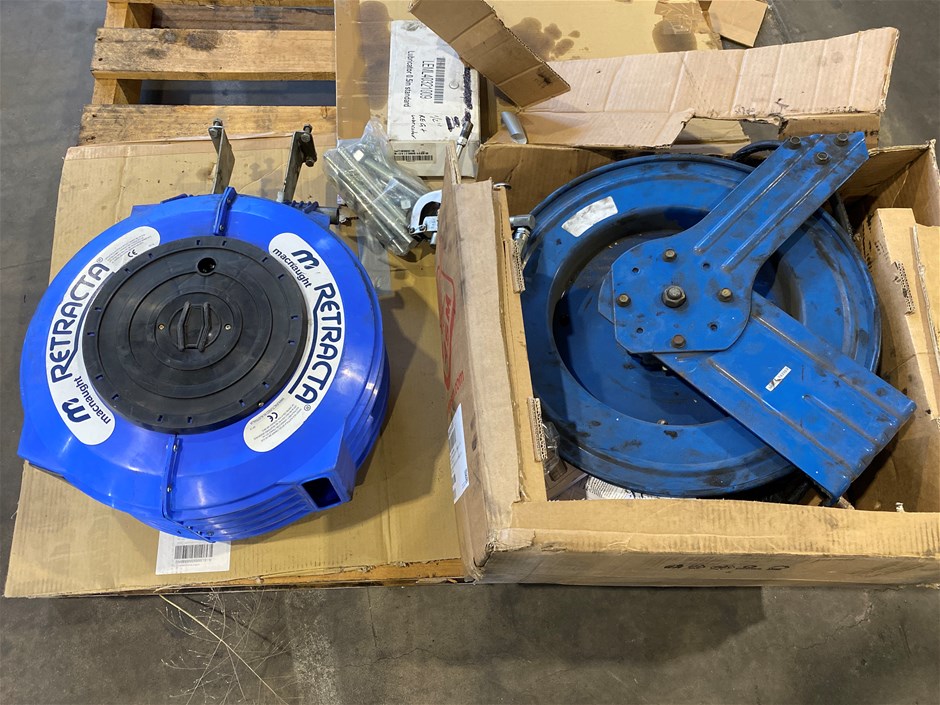 Wall Mount Hose Reels x2