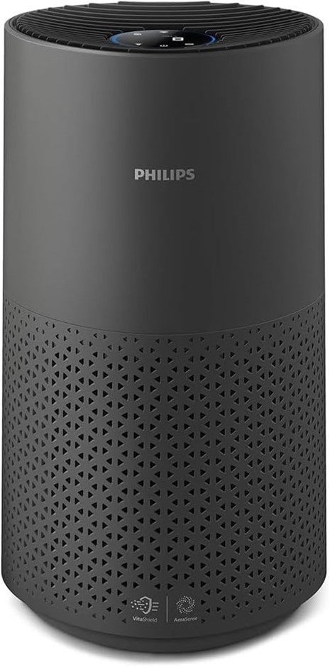 PHILIPS 1000i Series Air Purifier for Medium Rooms AC1715/11, Black. NB: MI
