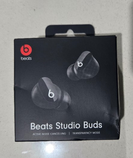 Beats Studio Buds True Wireless Noise Cancelling In-Ear Headphones (Black)