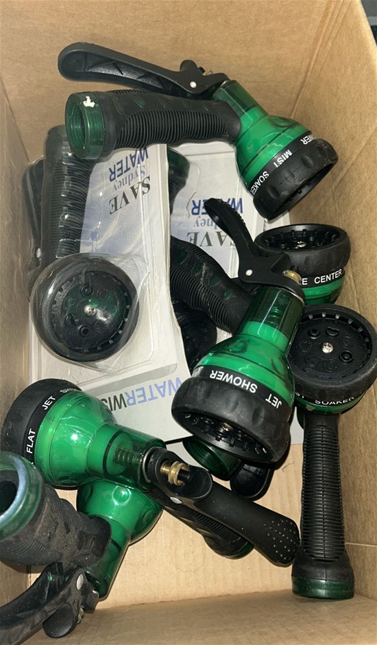 Bulk WiseWater Garden Hose Spray Nozzles (Approx. 10 pieces)