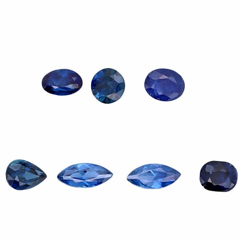 0.78 Carats Blue Sapphire