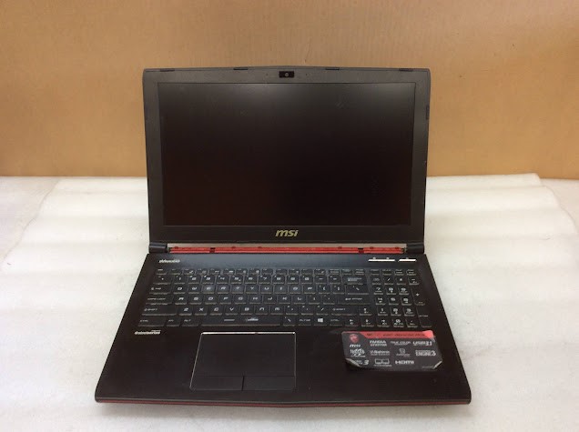MSI GE62 6QF Laptop I7-6700HQ 8GBRAM/320GB