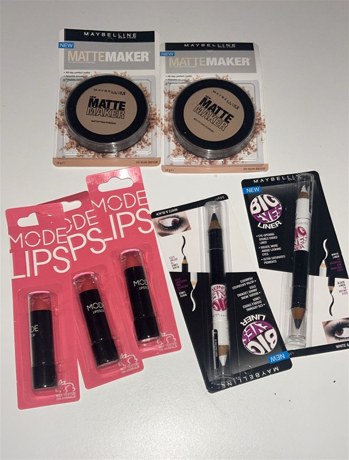 7x Assorted BIG BRANDS Makeup