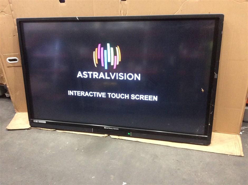 AstralVision AVSU75 Interactive Flat Panel Display Auction (0002 ...