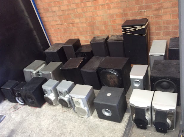 Pioneer/Panasonic Mixed Brand and Model Speaker System