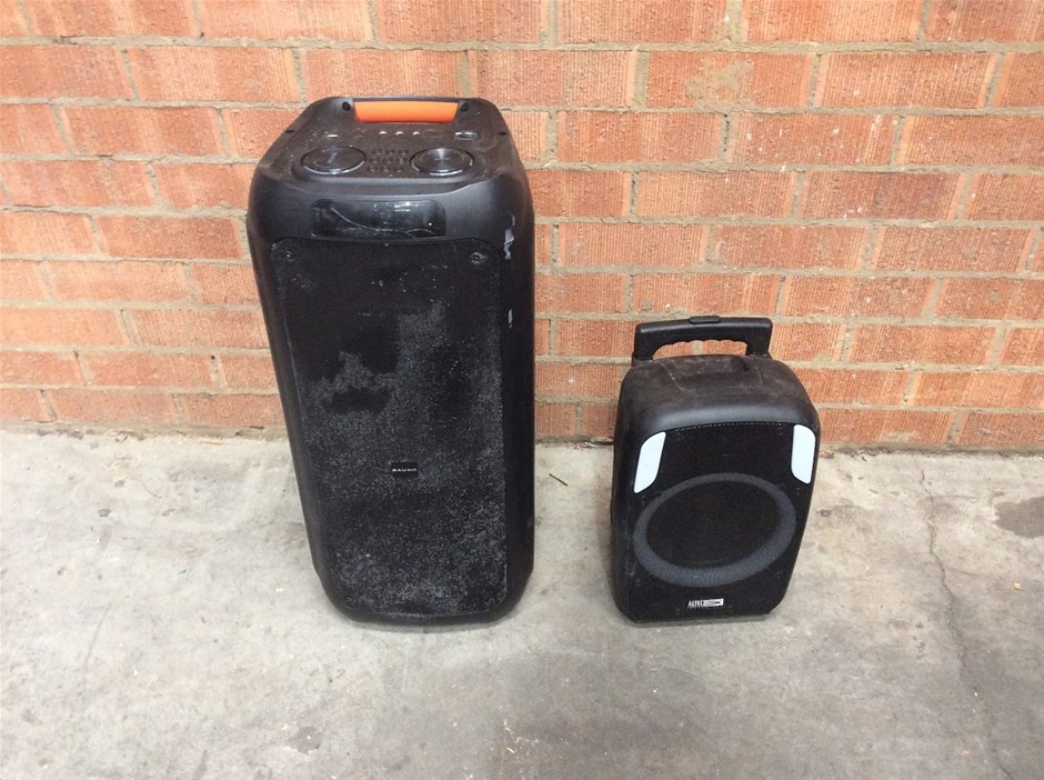 Bauhn APPS-0833 + Altec Lansing Portable Party Speaker (Lot of 2)