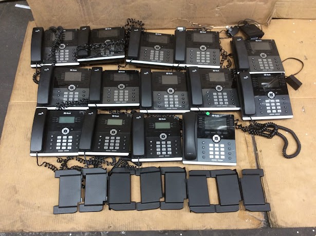 Htek Mixed Model IP Phones (Lot of 14)