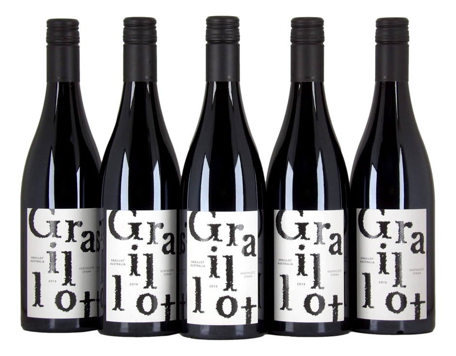 Alain Graillot Heathcote Shiraz 2015 (5x 750mL), Aus.