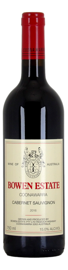 Bowen Estate Cabernet Sauvignon 2016 (6x 750mL), Coonawarra.