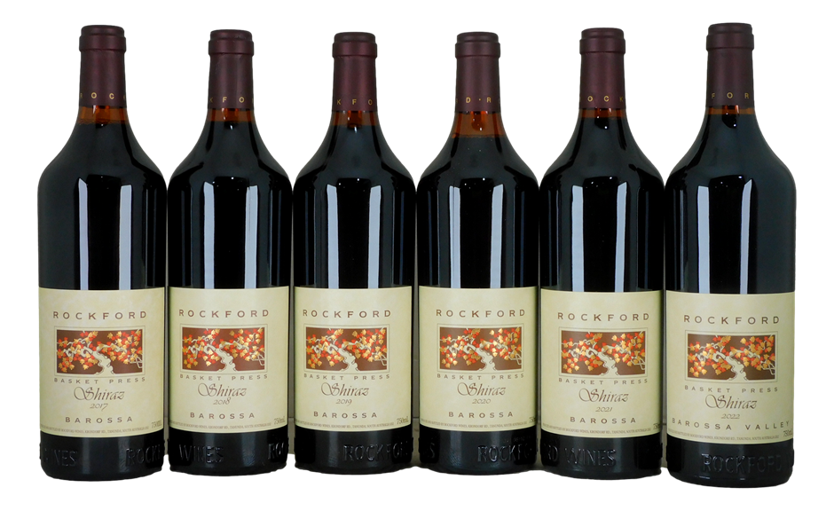 Rockford Basket Press Shiraz 6pk Verticle 2017 -2022 (6x 750mL), Barossa