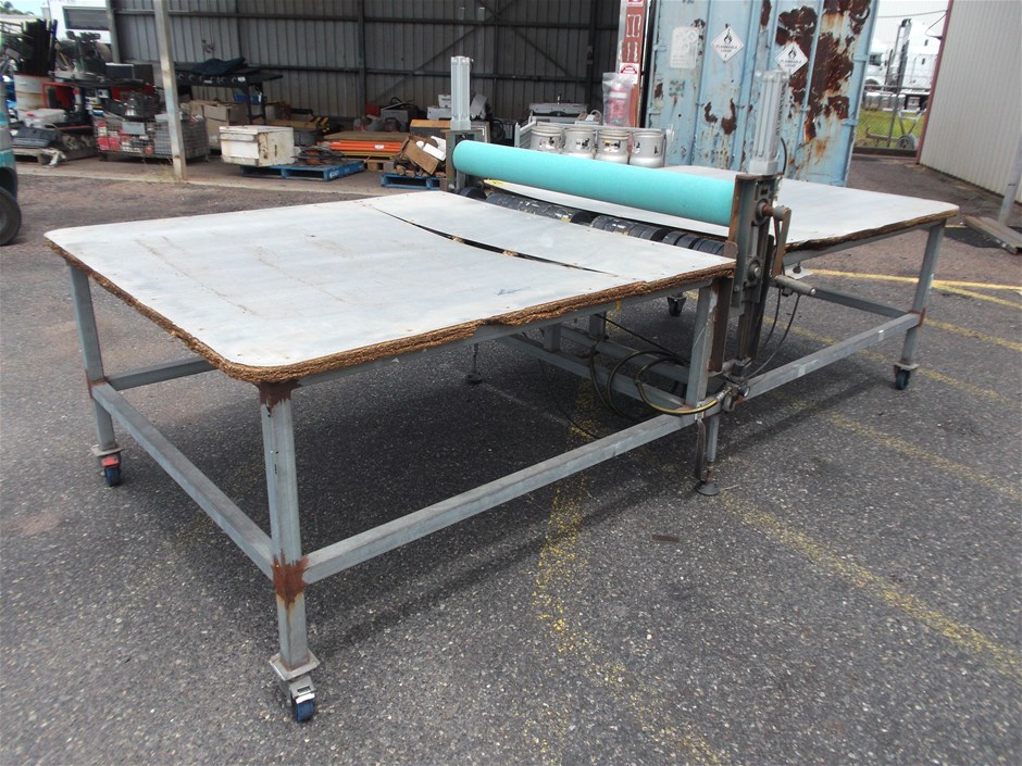 Large Table with Roller