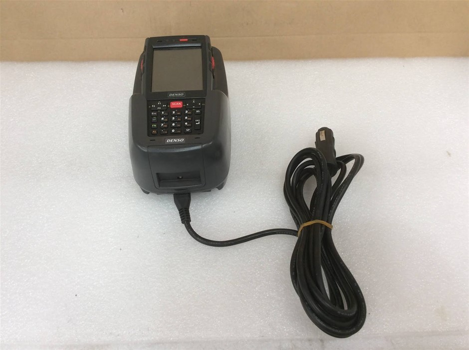 Denso CH-771 Handheld Barcode Scanner With Charging Cradle