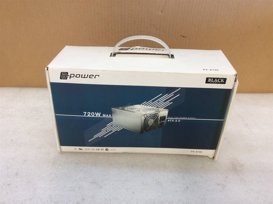 Epower P4-A720 720W ATX Desktop Computer Power Supply - New Unboxing