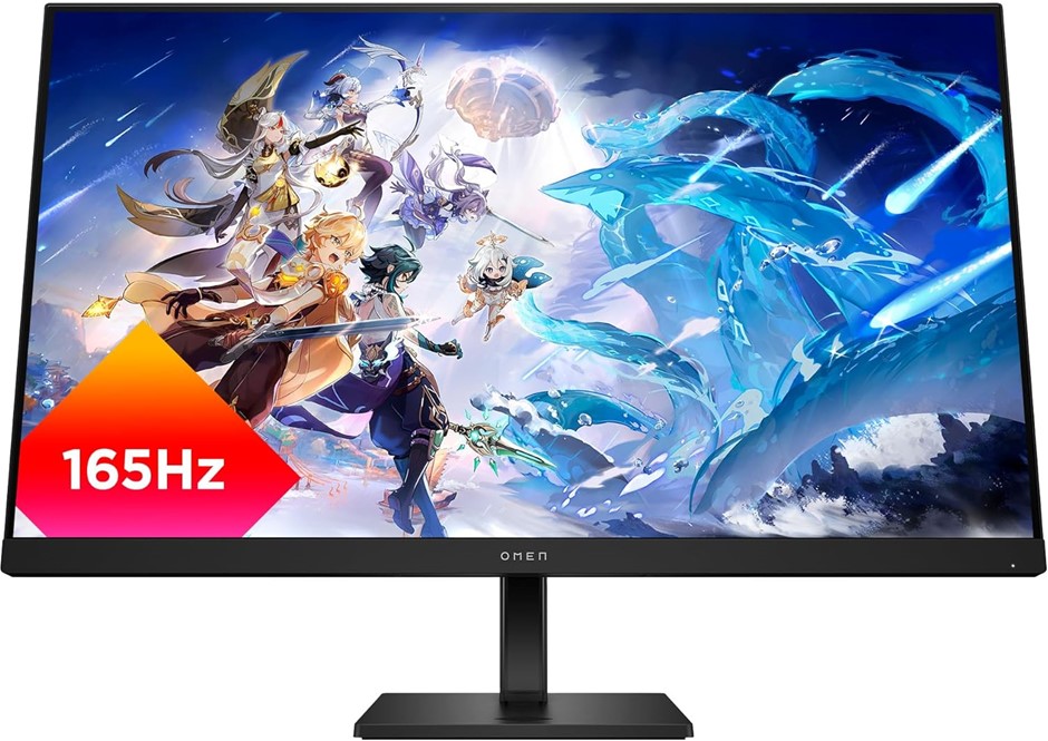 HP OMEN 32q QHD 165Hz Gaming Monitor, QHD Display (2560 x 1440), IPS Panel,